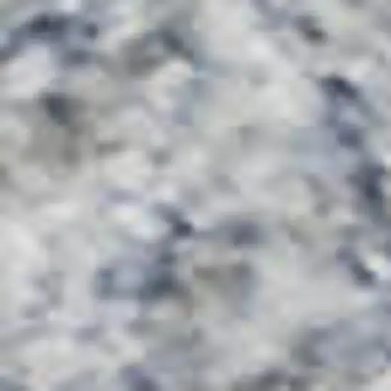 Blue And Ivory Abstract Washable Area Rug With UV Protection Photo 2