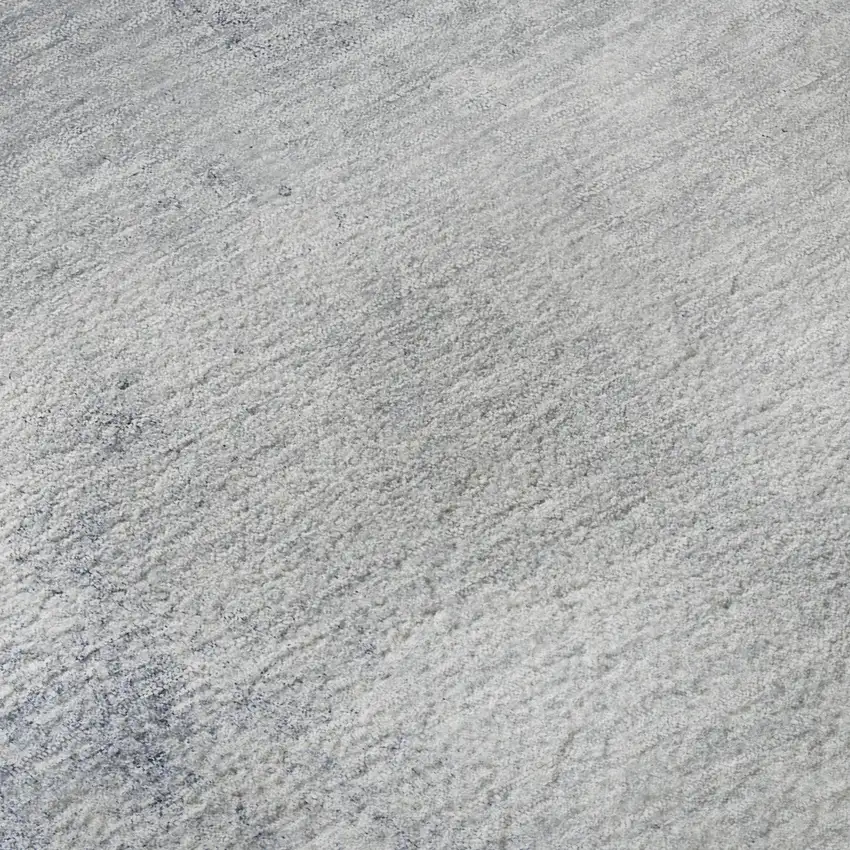 Blue And Ivory Abstract Washable Area Rug With UV Protection Photo 1