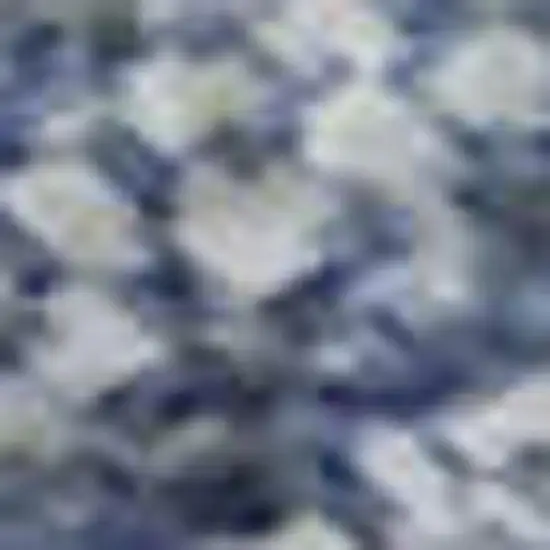 Blue And Ivory Abstract Washable Area Rug With UV Protection Photo 1