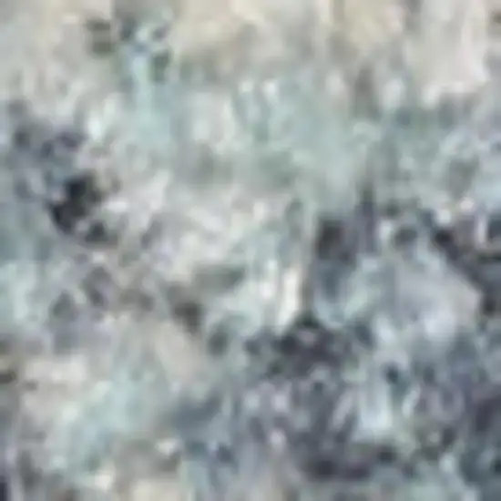 Blue And Ivory Abstract Washable Area Rug Photo 2