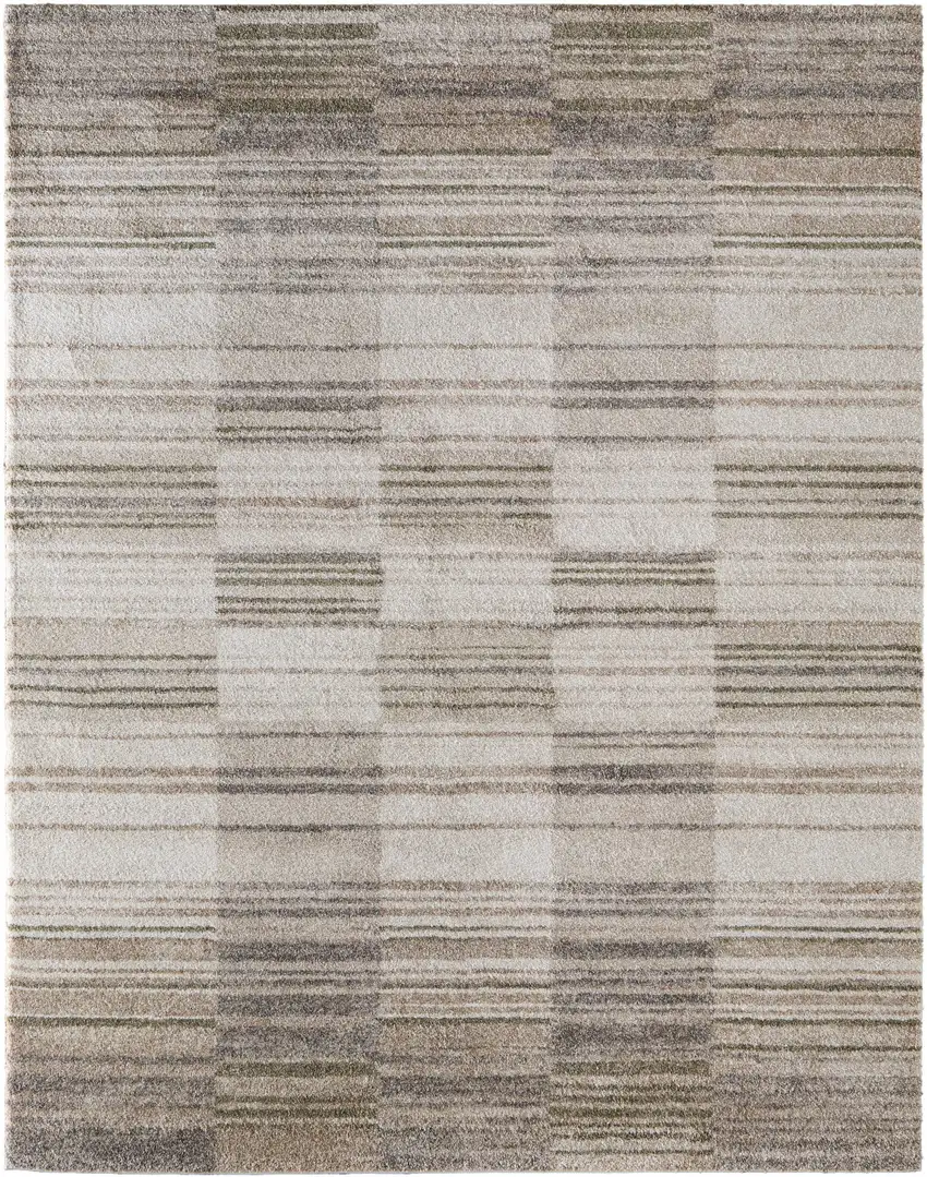 Blue And Ivory Geometric Area Rug Photo 6