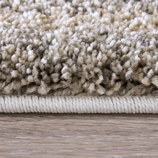 Blue And Ivory Geometric Area Rug Photo 9