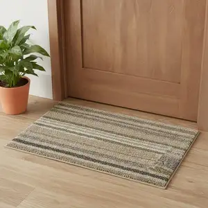 Photo of Blue And Ivory Geometric Area Rug