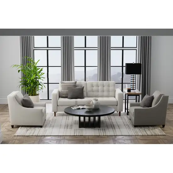 Blue And Ivory Geometric Area Rug Photo 5