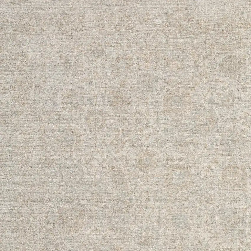 Blue And Ivory Oriental Hand Woven Area Rug Photo 3