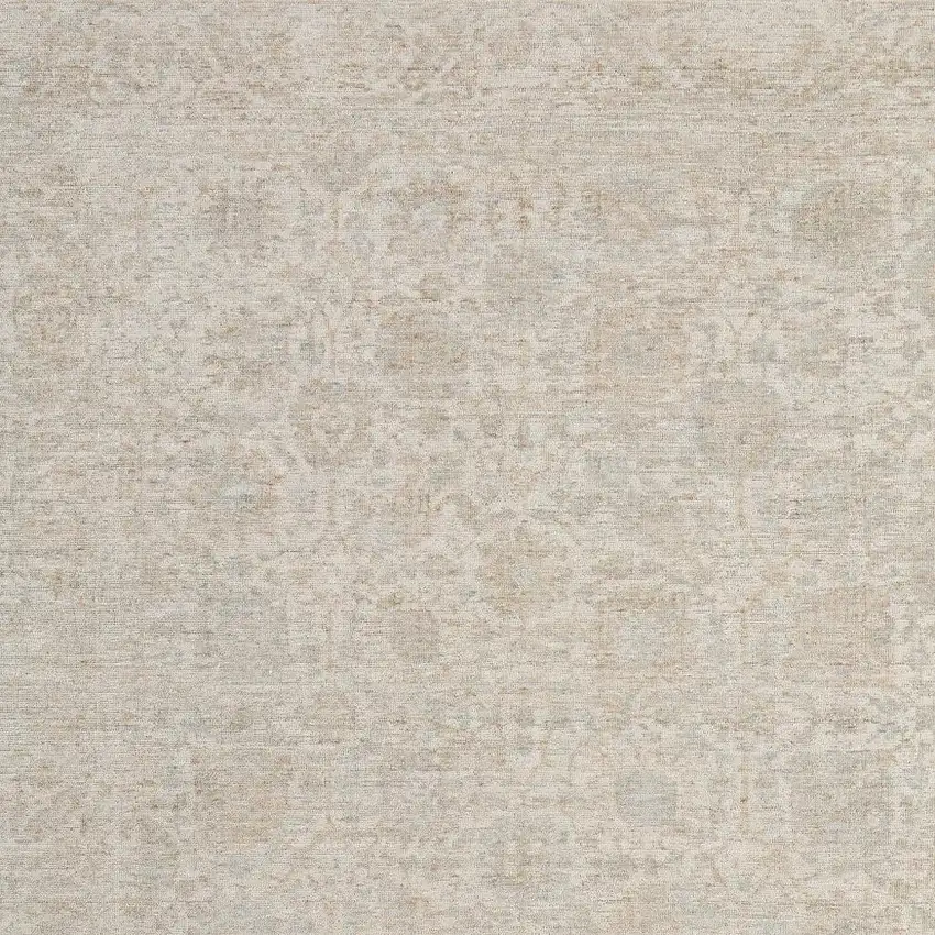 Blue And Ivory Oriental Hand Woven Area Rug Photo 3