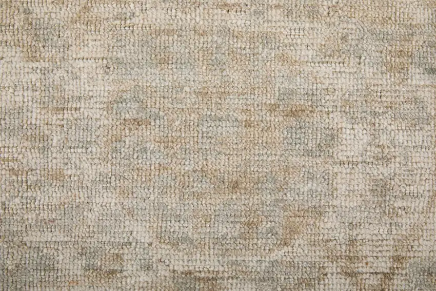Blue And Ivory Oriental Hand Woven Area Rug Photo 9