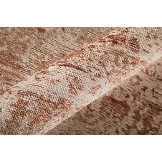 Blue And Ivory Oriental Hand Woven Area Rug Photo 8