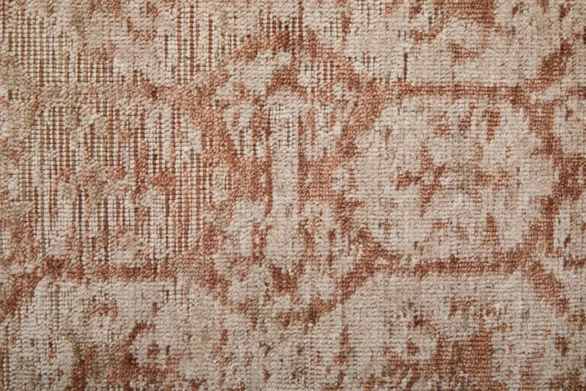 Blue And Ivory Oriental Hand Woven Area Rug Photo 9