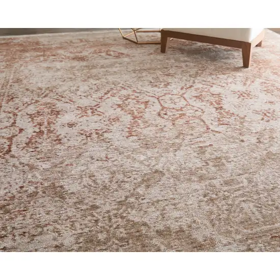 Blue And Ivory Oriental Hand Woven Area Rug Photo 5