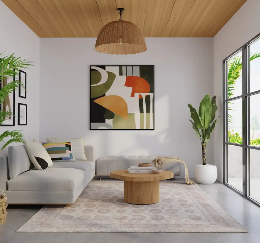 Blue And Ivory Oriental Hand Woven Area Rug Photo 6