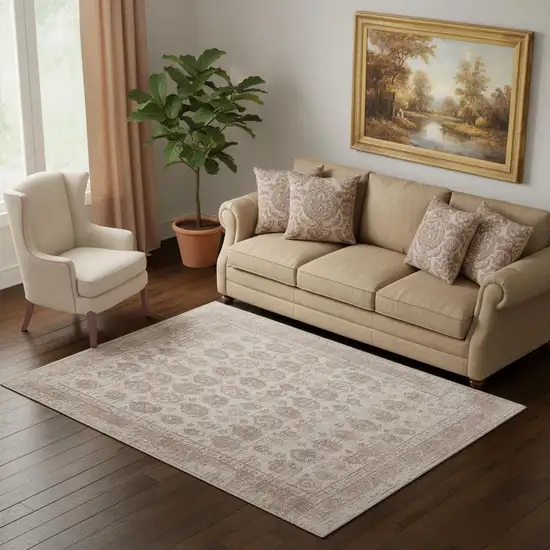 Blue And Ivory Oriental Hand Woven Area Rug Photo 1