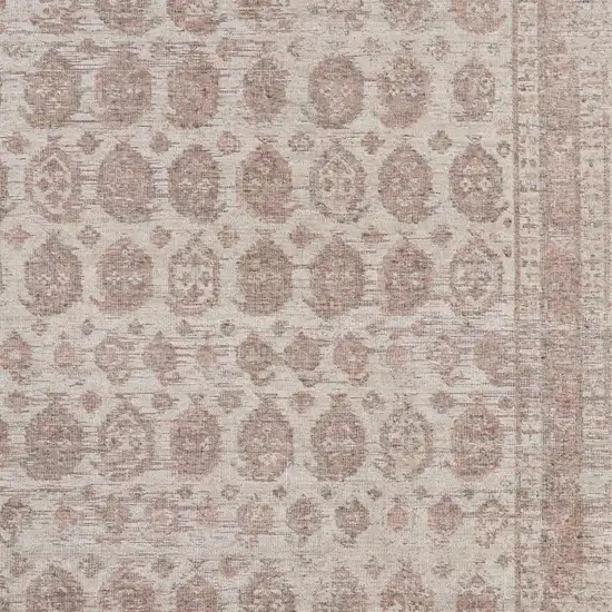 Blue And Ivory Oriental Hand Woven Area Rug Photo 3