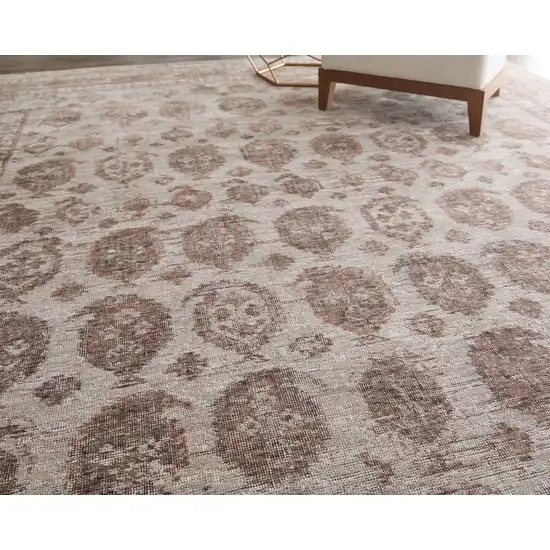 Blue And Ivory Oriental Hand Woven Area Rug Photo 5