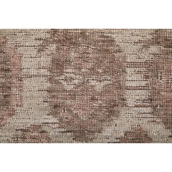 Blue And Ivory Oriental Hand Woven Area Rug Photo 9