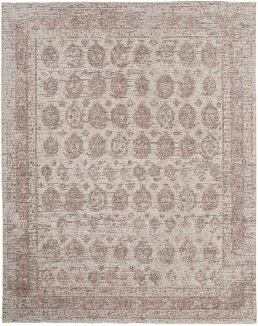 Blue And Ivory Oriental Hand Woven Area Rug Photo 2