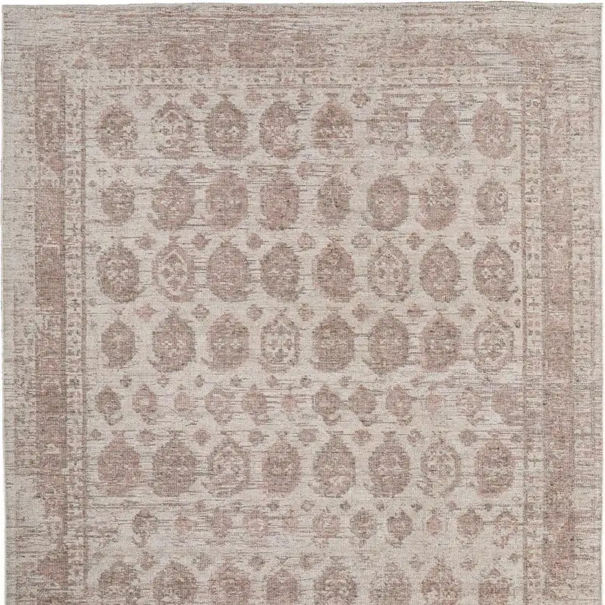Blue And Ivory Oriental Hand Woven Area Rug Photo 4