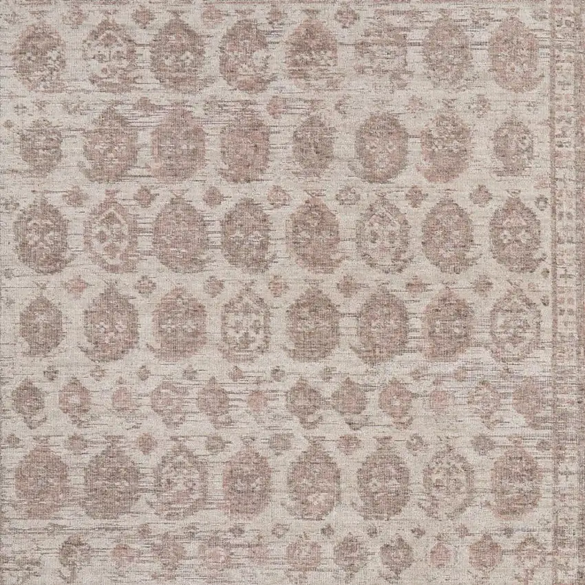 Blue And Ivory Oriental Hand Woven Area Rug Photo 3