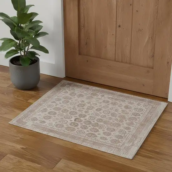 Blue And Ivory Oriental Hand Woven Area Rug Photo 1