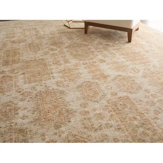 Blue And Ivory Oriental Hand Woven Area Rug Photo 5