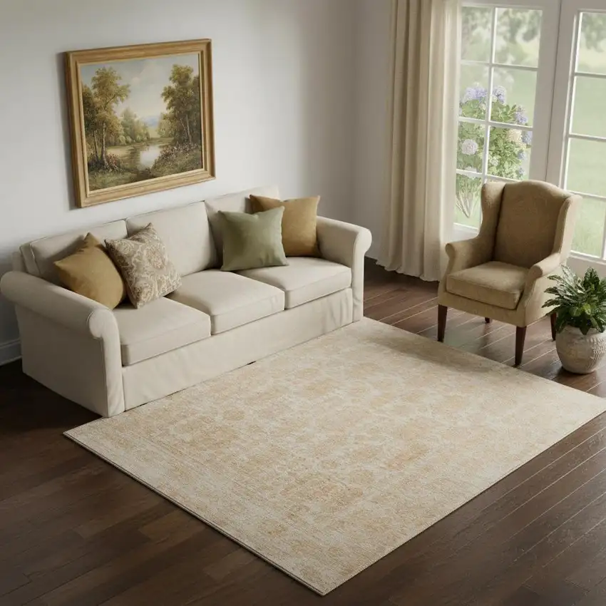 Blue And Ivory Oriental Hand Woven Area Rug Photo 1