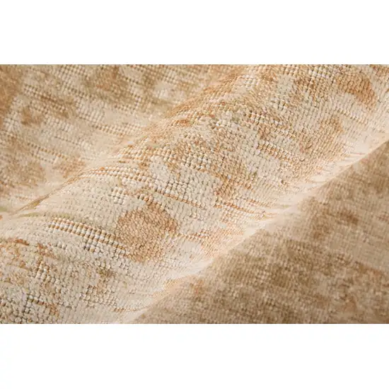 Blue And Ivory Oriental Hand Woven Area Rug Photo 8