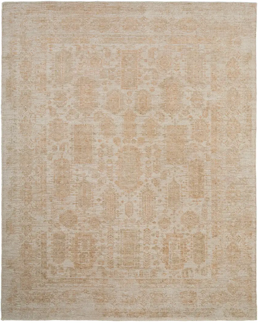 Blue And Ivory Oriental Hand Woven Area Rug Photo 2