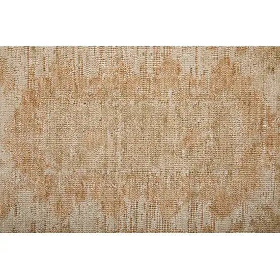 Blue And Ivory Oriental Hand Woven Area Rug Photo 9