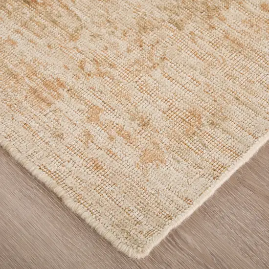 Blue And Ivory Oriental Hand Woven Area Rug Photo 7