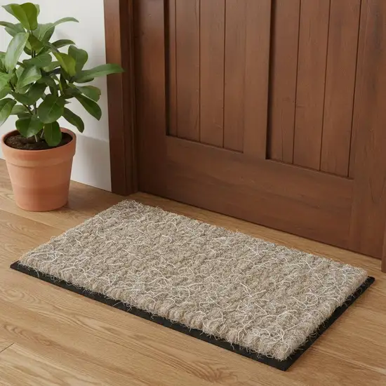 Blue And Ivory Wool Floral Hand Tufted Area Rug Photo 1