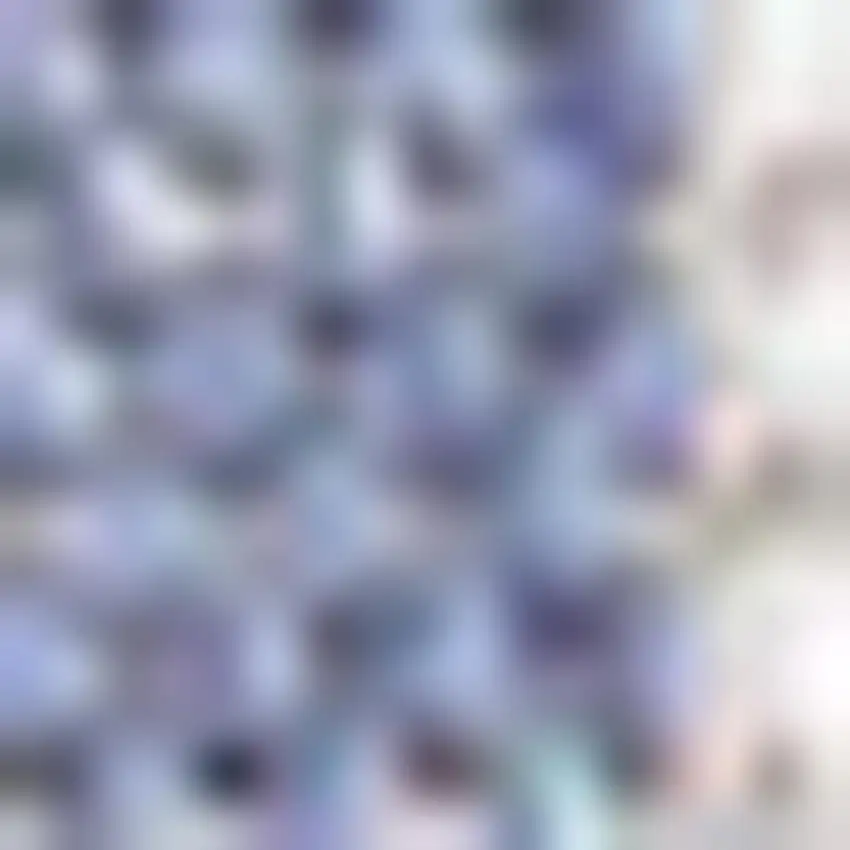 Blue And Light Gray Striped Indoor Outdoor Area Rug Photo 2