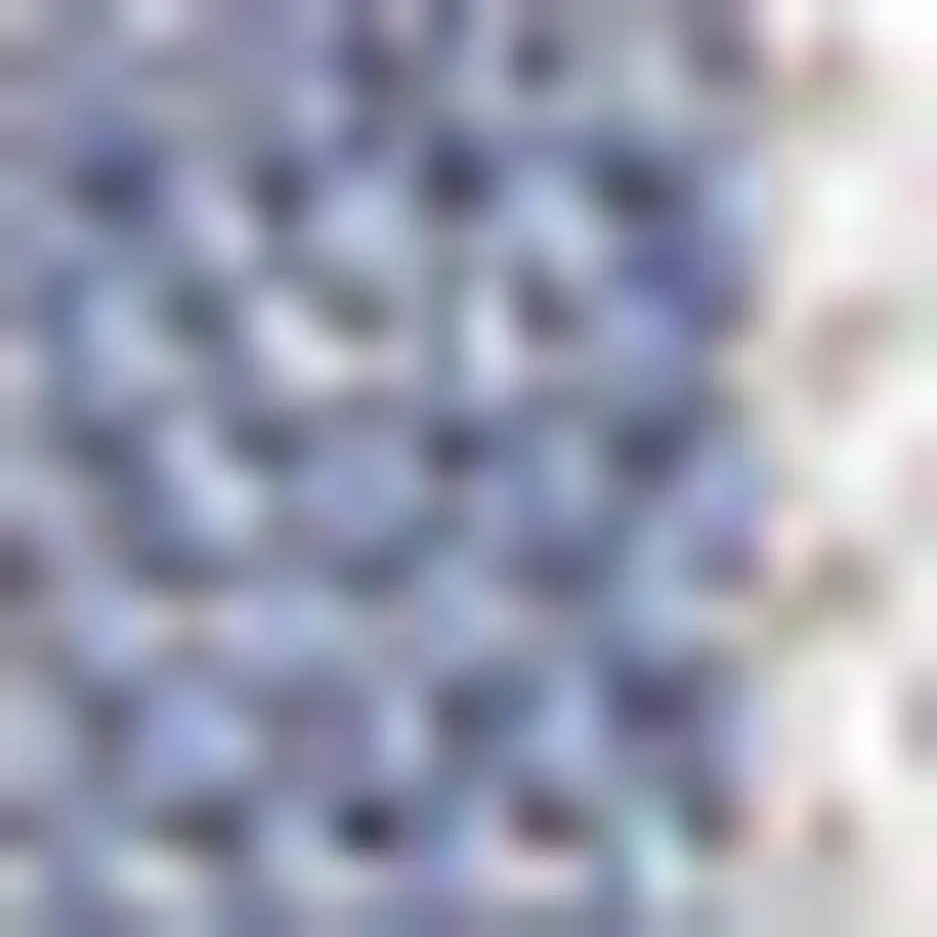 Blue And Light Gray Striped Indoor Outdoor Area Rug Photo 3