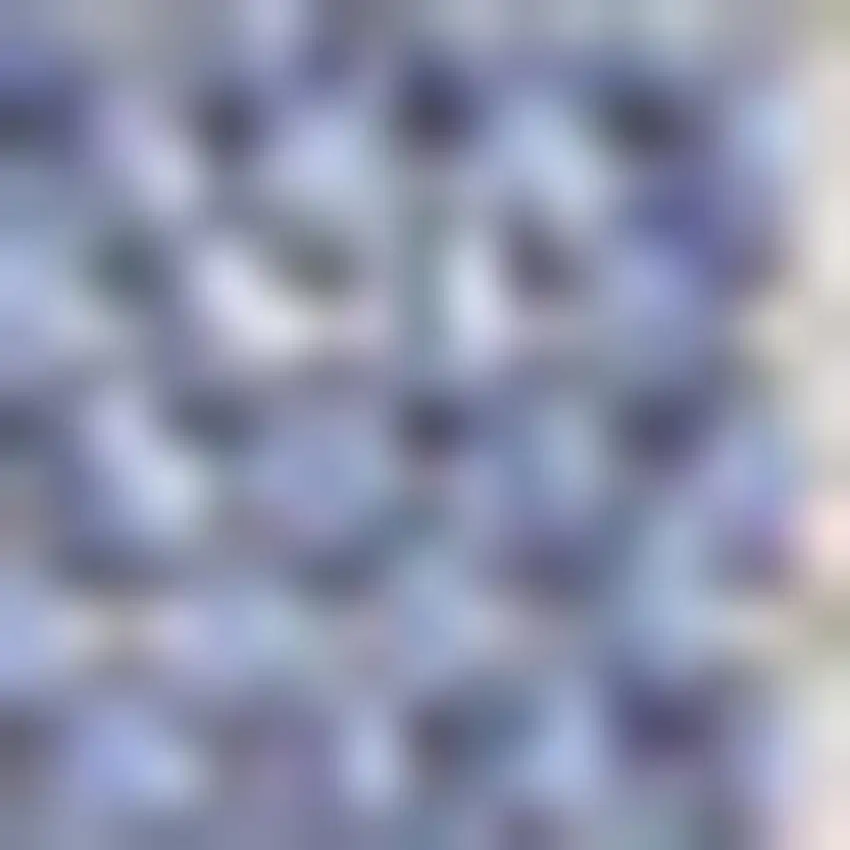 Blue And Light Gray Striped Indoor Outdoor Area Rug Photo 2