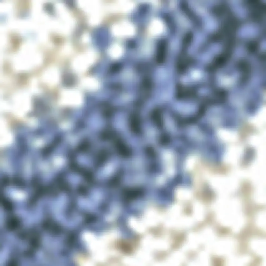 Blue And Off White Trellis Washable Area Rug With UV Protection Photo 3