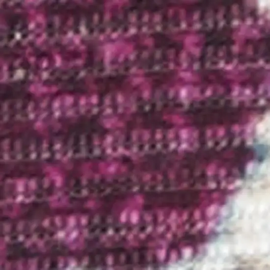 Blue And Pink Floral Distressed Washable Non Skid Area Rug Photo 3