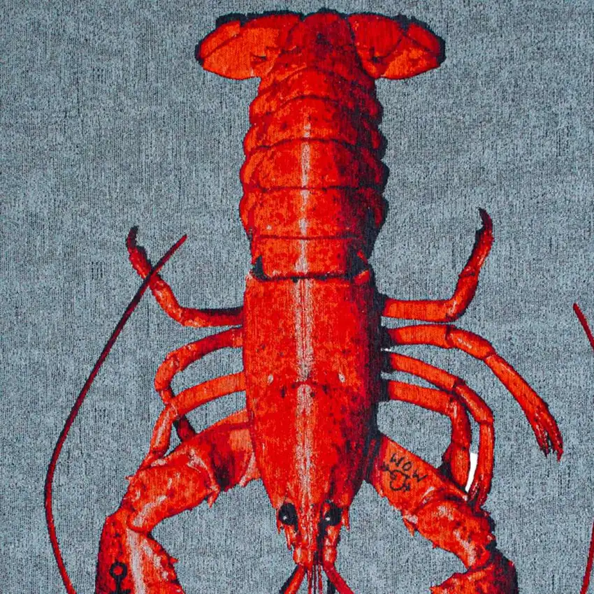 Blue And Red Abstract Washable Area Rug Photo 3