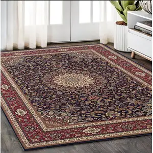 Photo of Blue And Red Oriental Area Rug