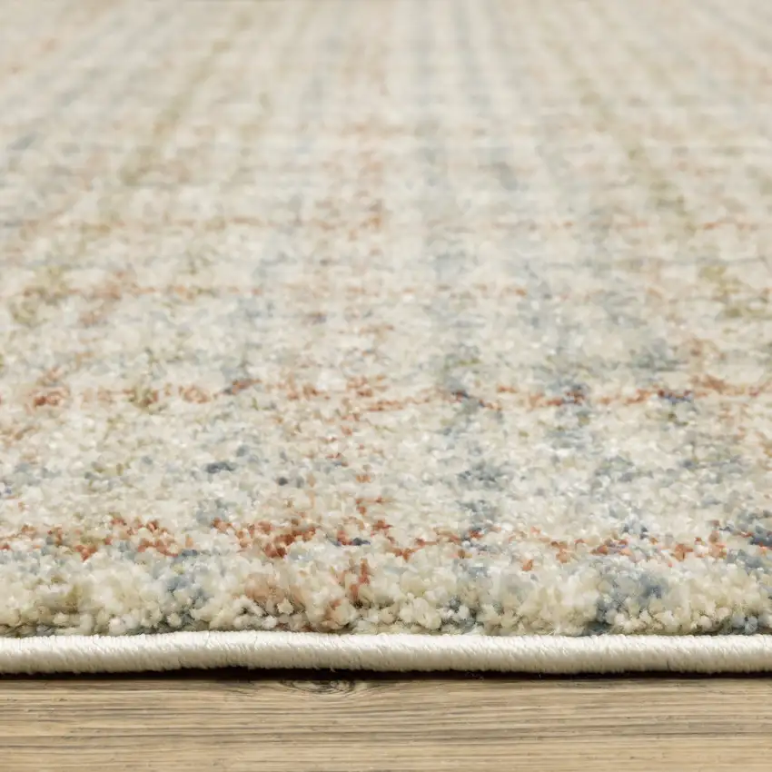 Blue And Rust Plaid Area Rug Photo 8