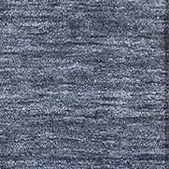 Blue And Sky Blue Striped Washable Area Rug With UV Protection Photo 2