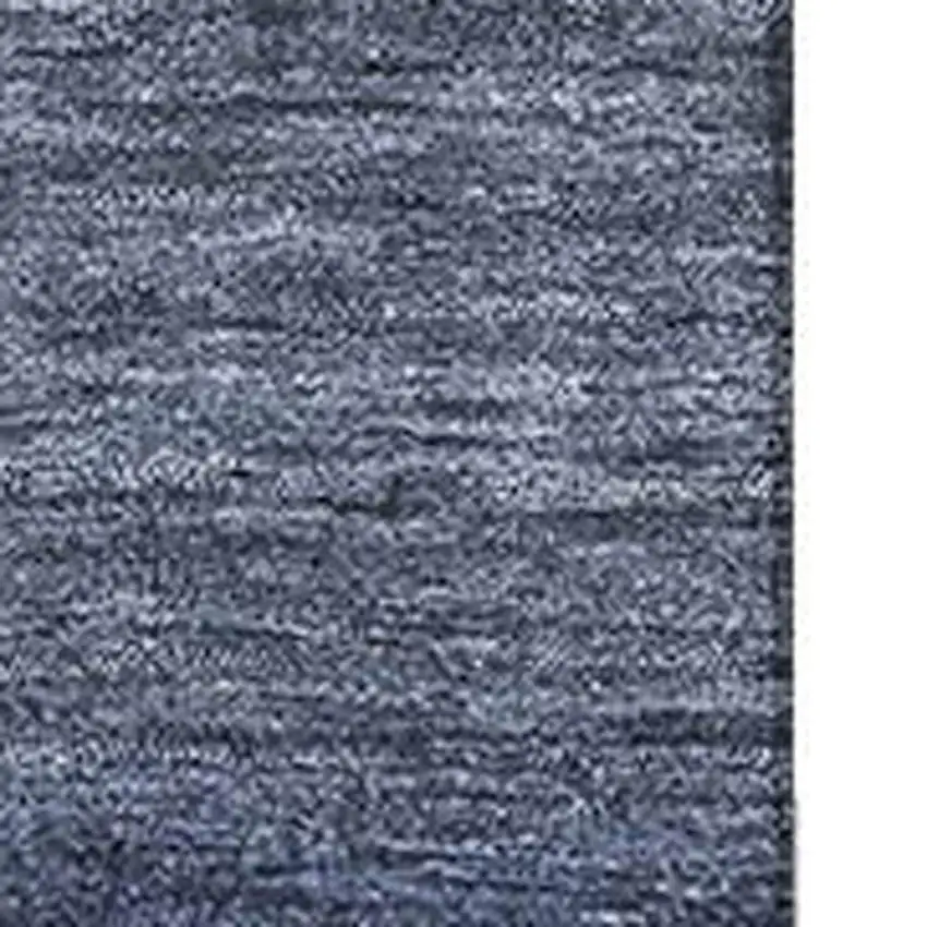 Blue And Sky Blue Striped Washable Area Rug With UV Protection Photo 2