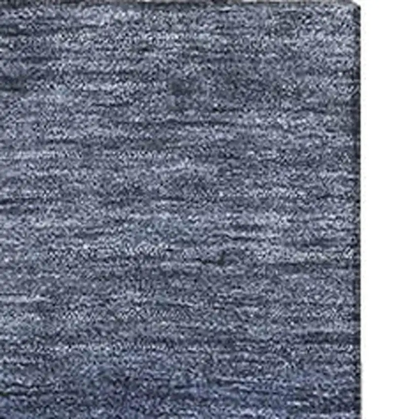 Blue And Sky Blue Striped Washable Area Rug With UV Protection Photo 2