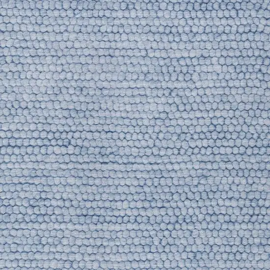 Blue And Sky Blue Striped Washable Indoor Outdoor Area Rug Photo 3