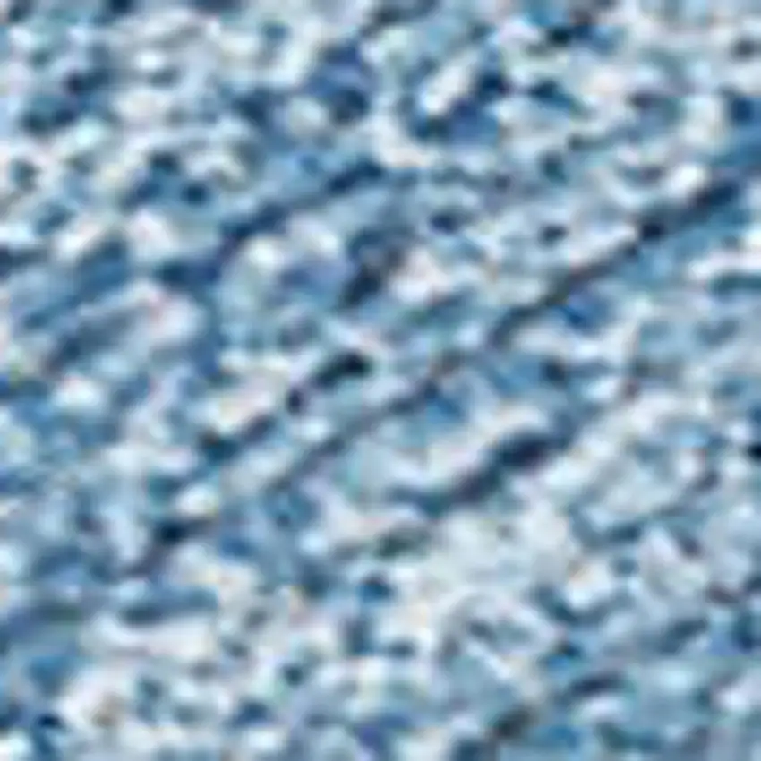Blue And Teal Blue Geometric Washable Indoor Outdoor Area Rug Photo 1