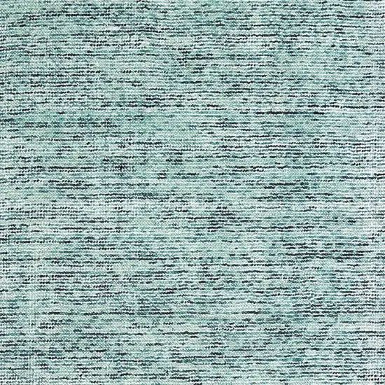 Blue And Teal Hand Tufted Area Rug Photo 5