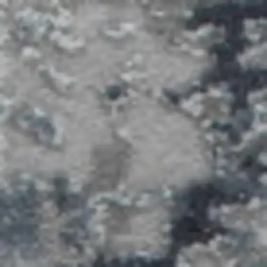 Blue And White Abstract Distressed Area Rug Photo 3