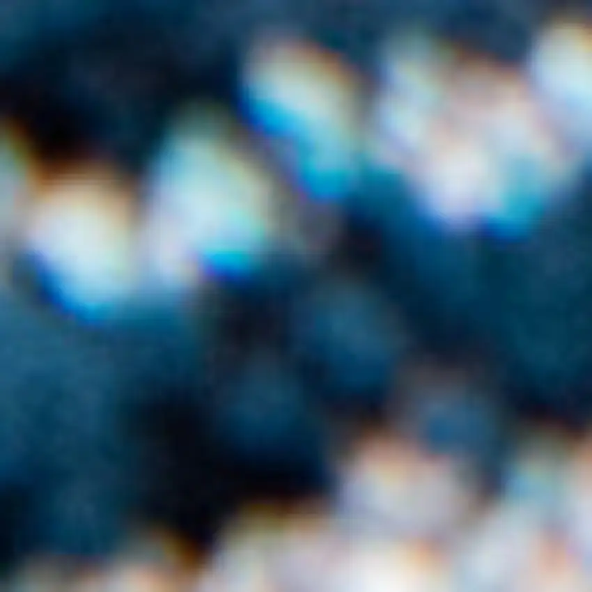 Blue And White Abstract Washable Area Rug Photo 7