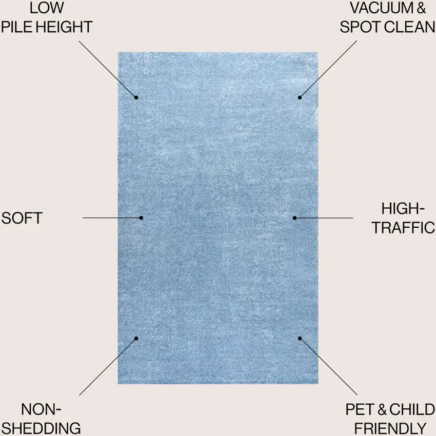 Blue Area Rug Photo 9