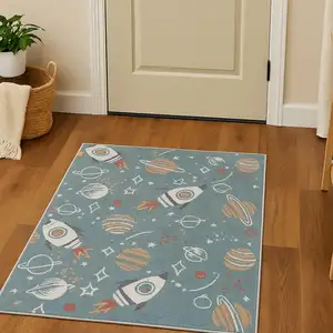 Photo of Blue Area Rug