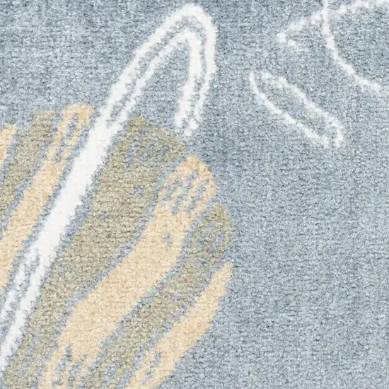 Blue Area Rug Photo 4
