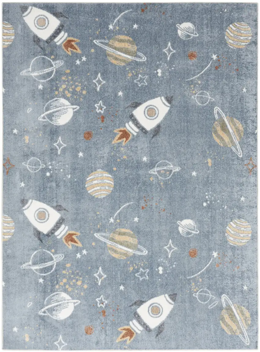 Blue Area Rug Photo 7